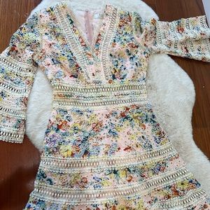JD New York Floral Dress Size Medium